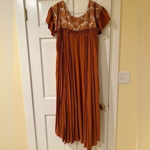 Free people rust colored dress